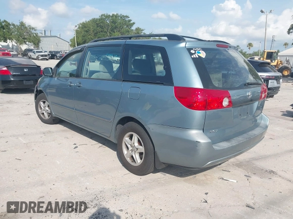 2008 Toyota Sienna CE z VIN 5TDZK23C38S116420, wystawiony jako IAAI lot #42373161 z przebiegiem 190 829 mil mil oraz . Historia ofert i sprzedaży dostępna na DreamBid. Obrazek 3.