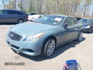 2010 Infiniti G37 Coupe x with VIN JN1CV6EL5AM151255, listed as a IAAI auction lot 42063389 with 1 mi miles. Bid and sale history available at carsss.com. Image 2.