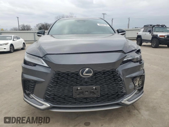 2024 Lexus RX with VIN 2T2BAMCA7RC045629, listed as a Copart auction lot 44222195 with 16,964 mi miles and Salvage Title. Bid and sale history available at carsss.com. Image 5.