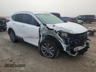 2021 Honda CR-V Touring with VIN 2HKRW1H95MH419016, listed as a Copart auction lot 85582704 with 24,079 mi miles and Salvage Title. Bid and sale history available at carsss.com. Image 4.