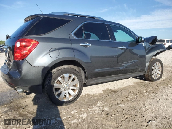 2010 Chevrolet Equinox LTZ with VIN 2CNFLGEY8A6310037, listed as a Copart auction lot 49610285 with 136,359 mi miles and Salvage Title. Bid and sale history available at DreamBid. Image 3.