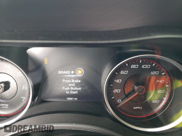 2019 Dodge Charger Scat Pack with VIN 2C3CDXGJ9KH742490, listed as a Copart auction lot 48196865 with 18,861 mi miles and Salvage title. Bid and sale history available at DreamBid. Image 9.