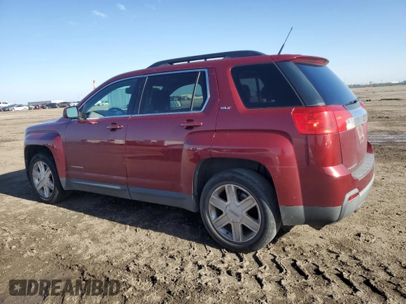 2011 GMC Terrain SLT-1 with VIN 2CTALUEC4B6360506, listed as a Copart auction lot 47655655 with Not Provided miles and Clean Title. Bid and sale history available at carsss.com. Image 2.