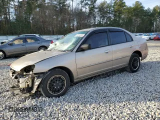 2002 Honda Civic LX with VIN 2HGES16502H605130, listed as a Copart auction lot 88914555 with 131,339 mi miles and Salvage Title. Bid and sale history available at DreamBid. Image 1.