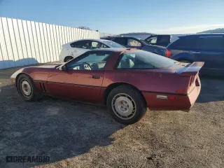 1986 Chevrolet Corvette with VIN 1G1YY0785G5110538, listed as a Copart auction lot 83606964 with 100,503 mi miles and Clean Title. Bid and sale history available at carsss.com. Image 2.