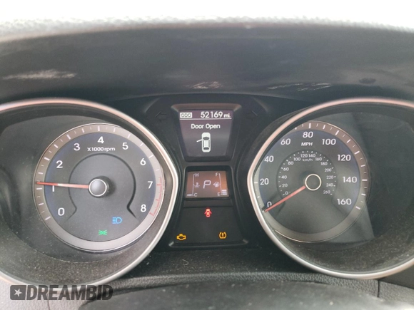 2014 Hyundai Elantra GT with VIN KMHD35LHXEU219471, listed as a Copart auction lot 67723164 with 52,169 mi miles and Salvage Title. Bid and sale history available at carsss.com. Image 9.