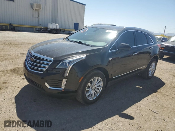 2018 Cadillac XT5 FWD with VIN 1GYKNARS9JZ206977, listed as a Copart auction lot 52776585 with 55,126 mi miles and Salvage Title. Bid and sale history available at carsss.com. Image 1.