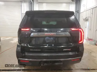 2023 GMC Yukon AT4 with VIN 1GKS2CKDXPR164502, listed as a Copart auction lot 41672705 with 34,856 mi miles and Salvage Title. Bid and sale history available at carsss.com. Image 6.