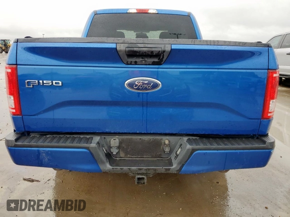 2017 Ford F-150 XL with VIN 1FTEW1CP8HKD16751, listed as a Copart auction lot 60303745 with 127,353 mi miles and Salvage title. Bid and sale history available at DreamBid. Image 6.
