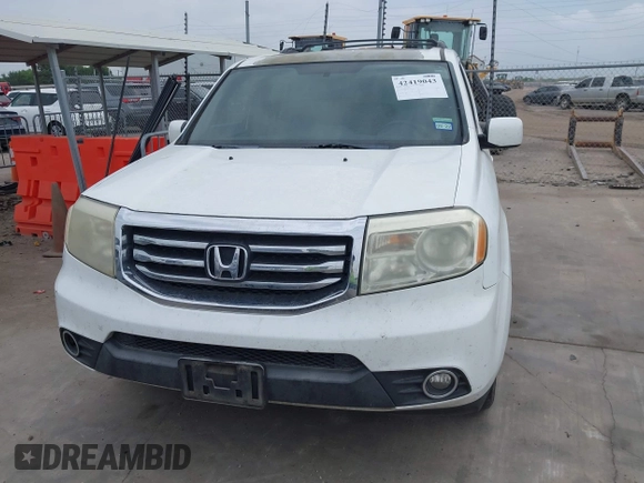 2013 Honda Pilot EX-L with VIN 5FNYF3H76DB003867, listed as a IAAI auction lot 42419043 with 175,632 mi miles and . Bid and sale history available at DreamBid. Image 12.