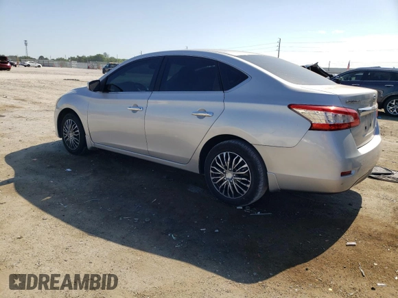 2013 Nissan Sentra SV with VIN 1N4AB7AP1DN908166, listed as a Copart auction lot 55881115 with 129,636 mi miles and Clean Title. Bid and sale history available at DreamBid. Image 2.