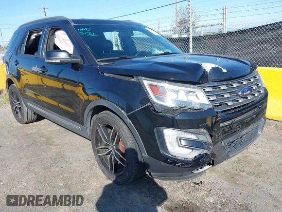 2016 Ford Explorer XLT with VIN 1FM5K7DH5GGC34303, listed as a IAAI auction lot 41776795 with 71,375 mi miles. Bid and sale history available at carsss.com. Image 1.