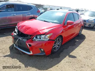 2014 Lexus CT 200h Hybrid with VIN JTHKD5BH1E2182802, listed as a IAAI auction lot 41859426 with 197,330 mi miles. Bid and sale history available at carsss.com. Image 2.