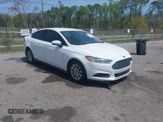2016 Ford Fusion S with VIN 3FA6P0G79GR163447, listed as a IAAI auction lot 41879027 with 229,957 mi miles. Bid and sale history available at carsss.com. Image 1.