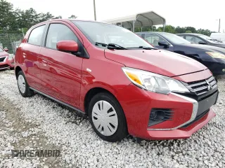 2021 Mitsubishi Mirage ES with VIN ML32AUHJ6MH009001, listed as a Copart auction lot 61107345 with 62,805 mi miles and Clean title. Bid and sale history available at DreamBid. Image 4.
