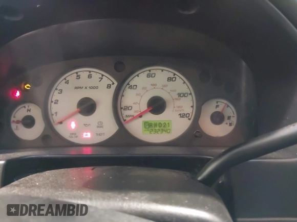 2004 Ford Escape XLT with VIN 1FMYU93134KB36712, listed as a IAAI auction lot 42412101 with 232,340 mi miles and . Bid and sale history available at DreamBid. Image 7.