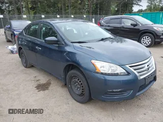 2013 Nissan Sentra S with VIN 3N1AB7AP3DL758073, listed as a IAAI auction lot 42103827 with 84,844 mi miles and . Bid and sale history available at DreamBid. Image 1.