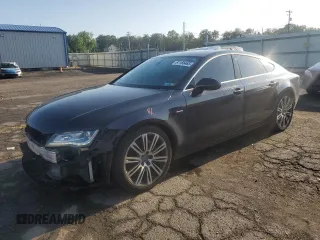 2013 Audi A7 Premium Plus with VIN WAUYGAFC4DN061279, listed as a Copart auction lot 61166465 with 92,476 mi miles and Salvage title. Bid and sale history available at DreamBid. Image 1.