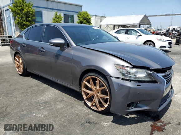 2013 Lexus GS 350 with VIN JTHBE1BL8D5000973, listed as a Copart auction lot 62224855 with 303,143 mi miles and Salvage title. Bid and sale history available at DreamBid. Image 4.