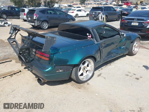 1993 Nissan 300ZX z VIN JN1RZ27H4PX001807, wystawiony jako IAAI lot #42160056 z przebiegiem 132 863 mil mil oraz . Historia ofert i sprzedaży dostępna na DreamBid. Obrazek 4.