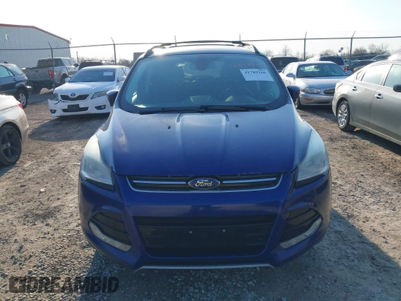 2013 Ford Escape SEL with VIN 1FMCU9HX5DUB24167, listed as a IAAI auction lot 41789266 with 130,608 mi miles. Bid and sale history available at carsss.com. Image 6.