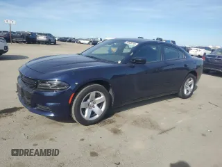 2019 Dodge Charger Police with VIN 2C3CDXAT8KH571791, listed as a Copart auction lot 50638195 with 86,104 mi miles and Clean title. Bid and sale history available at DreamBid. Image 1.