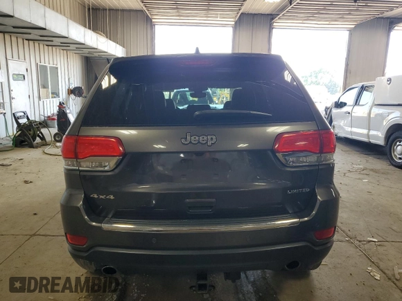 2017 Jeep Grand Cherokee Limited 75th Anniversary with VIN 1C4RJFBT4HC905477, listed as a Copart auction lot 63218505 with 156,117 mi miles and Non repairable. Bid and sale history available at DreamBid. Image 6.