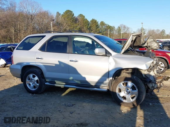 2004 Acura MDX with VIN 2HNYD18204H545520, listed as a IAAI auction lot 41327893 with 1 mi miles. Bid and sale history available at carsss.com. Image 13.