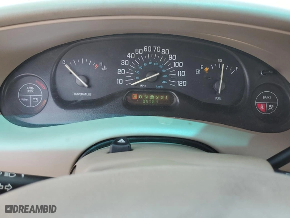 2004 Buick Century Custom with VIN 2G4WS52J841231905, listed as a Copart auction lot 53937345 with 95,781 mi miles and Salvage Title. Bid and sale history available at carsss.com. Image 9.