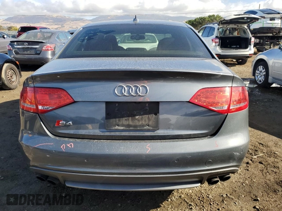 2012 Audi S4 Prestige with VIN WAUKGAFL4CA069216, listed as a Copart auction lot 78784664 with 131,106 mi miles and Salvage Title. Bid and sale history available at carsss.com. Image 6.