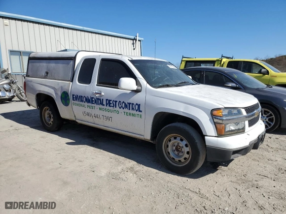 2012 Chevrolet Colorado Work Truck with VIN 1GCESBFE9C8164724, listed as a Copart auction lot 76771844 with 0 mi miles and Clean Title. Bid and sale history available at carsss.com. Image 4.