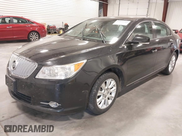 2012 Buick LaCrosse Premium 1 with VIN 1G4GD5ERXCF347954, listed as a IAAI auction lot 42033202 with 122,648 mi miles. Bid and sale history available at carsss.com. Image 2.