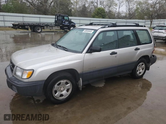 2000 Subaru Forester L with VIN JF1SF635XYH721785, listed as a Copart auction lot 49955045 with 177,911 mi miles and Salvage Title. Bid and sale history available at carsss.com. Image 1.