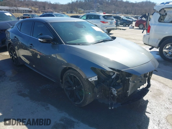 2019 Nissan Maxima SV with VIN 1N4AA6AV0KC360617, listed as a IAAI auction lot 41723765 with 93,691 mi miles and . Bid and sale history available at DreamBid. Image 1.