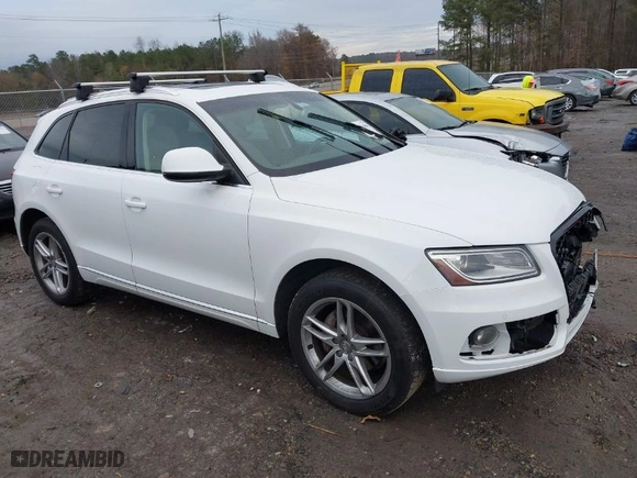 2013 Audi Q5 Premium Plus with VIN WA1LFAFP3DA008965, listed as a IAAI auction lot 41051980 with 95,802 mi miles. Bid and sale history available at carsss.com. Image 1.
