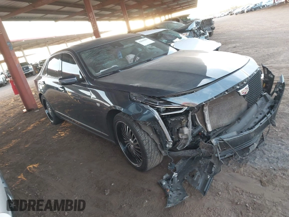 2019 Cadillac CT6 Luxury AWD with VIN 1G6KB5RS7KU130134, listed as a IAAI auction lot 42045059 with 97,085 mi miles and . Bid and sale history available at DreamBid. Image 1.