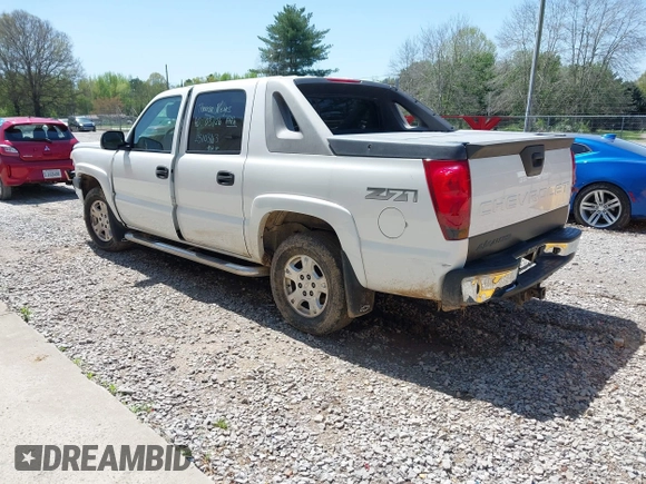 2004 Chevrolet Avalanche Z71 with VIN 3GNEK12T44G315079, listed as a IAAI auction lot 41980344 with 210,749 mi miles. Bid and sale history available at carsss.com. Image 3.