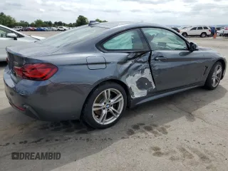 2020 BMW 4 Series 430i xDrive with VIN WBA4W5C02LFH25609, listed as a Copart auction lot 69661994 with 44,574 mi miles and Salvage title. Bid and sale history available at DreamBid. Image 3.