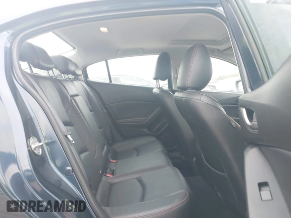 2016 Mazda Mazda3 i Grand Touring with VIN 3MZBM1X72GM237888, listed as a IAAI auction lot 41937237 with 93,454 mi miles. Bid and sale history available at carsss.com. Image 8.