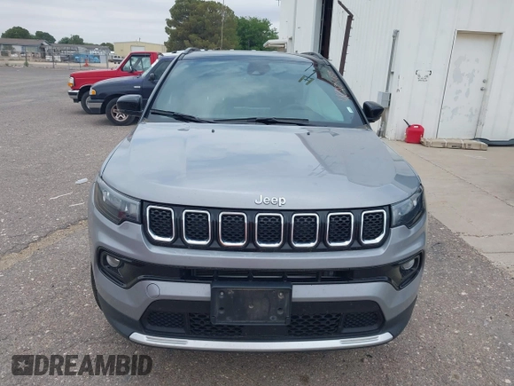 2023 Jeep Compass (RED) Edition with VIN 3C4NJDCN4PT524802, listed as a IAAI auction lot 42424455 with 51,166 mi miles and . Bid and sale history available at DreamBid. Image 12.