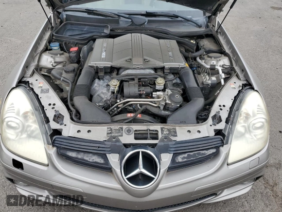 2006 Mercedes-Benz SLK-Class 5.5L AMG with VIN WDBWK73F86F101112, listed as a Copart auction lot 67330604 with 78,640 mi miles and Salvage Title. Bid and sale history available at carsss.com. Image 11.