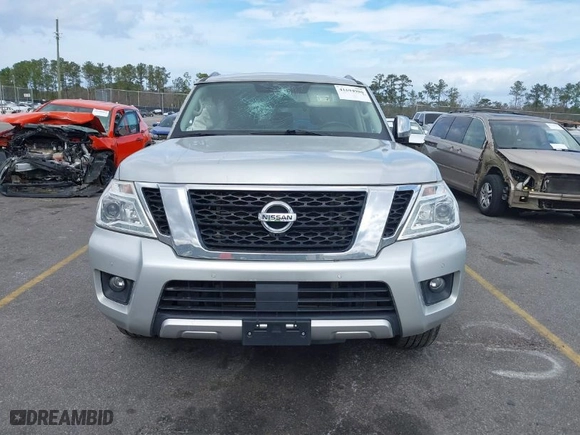 2018 Nissan Armada SL with VIN JN8AY2ND0JX001277, listed as a IAAI auction lot 41694980 with 98,751 mi miles. Bid and sale history available at carsss.com. Image 13.