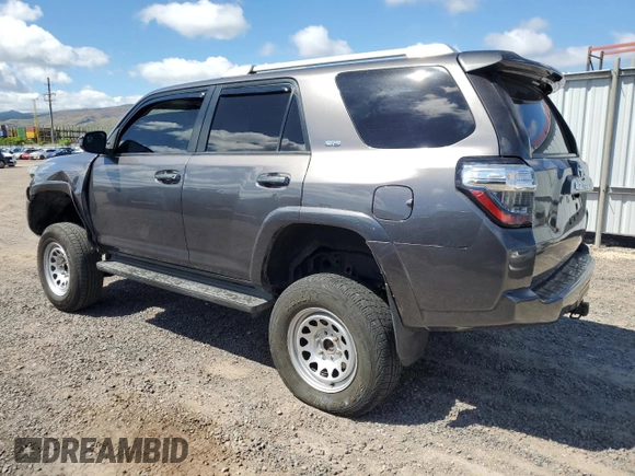 2016 Toyota 4Runner SR5 with VIN JTEZU5JRXG5129779, listed as a Copart auction lot 58263425 with 76,966 mi miles and Clean title. Bid and sale history available at DreamBid. Image 2.