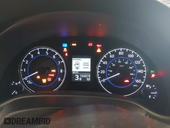 2011 Infiniti G25 x z VIN JN1DV6ARXBM451745, wystawiony jako IAAI lot #42087103 z przebiegiem 154 079 mil mil oraz . Historia ofert i sprzedaży dostępna na DreamBid. Obrazek 7.