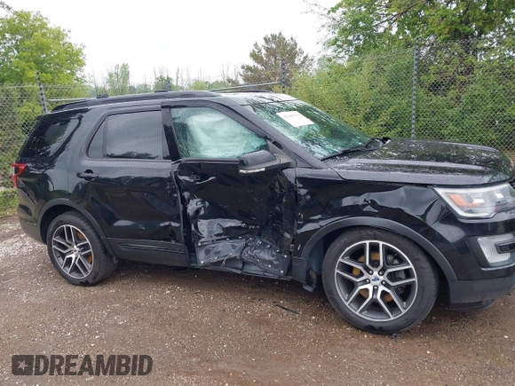2017 Ford Explorer Sport with VIN 1FM5K8GT4HGC30394, listed as a IAAI auction lot 42385089 with 116,698 mi miles and . Bid and sale history available at DreamBid. Image 6.