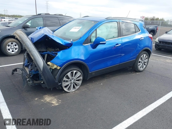 2018 Buick Encore Preferred with VIN KL4CJASB1JB685365, listed as a IAAI auction lot 41883400 with 89,912 mi miles and . Bid and sale history available at carsss.com. Image 17.
