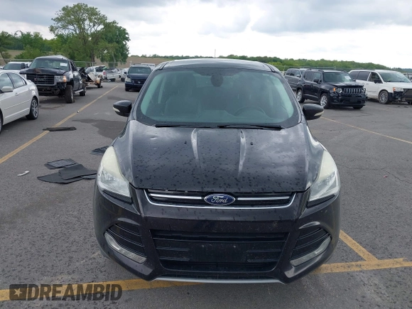 2013 Ford Escape SEL z VIN 1FMCU9H90DUC34965, wystawiony jako IAAI lot #42361165 z przebiegiem 177 387 mil mil oraz . Historia ofert i sprzedaży dostępna na DreamBid. Obrazek 6.