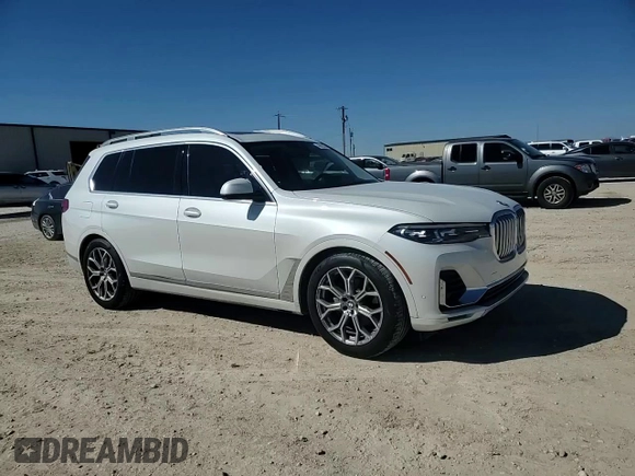 2020 BMW X7 xDrive40i with VIN 5UXCW2C07L9B38798, listed as a Copart auction lot 46423935 with 68,461 mi miles and Salvage Title. Bid and sale history available at carsss.com. Image 11.