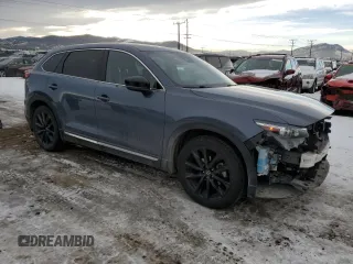 2023 Mazda CX-9 Grand Touring z VIN JM3TCBDY8P0634707, wystawiony jako Copart lot #87810595 z przebiegiem 55 589 mil mil oraz Szkoda całkowita • Salvage title. Historia ofert i sprzedaży dostępna na DreamBid. Obrazek 4.