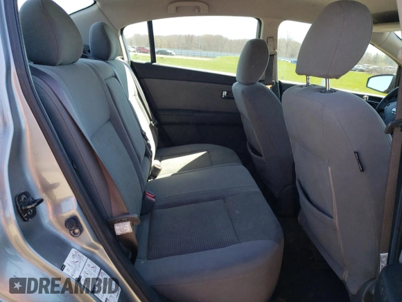 2010 Nissan Sentra SR with VIN 3N1AB6AP1AL666742, listed as a Copart auction lot 53073935 with 131,726 mi miles and Salvage Title. Bid and sale history available at DreamBid. Image 10.